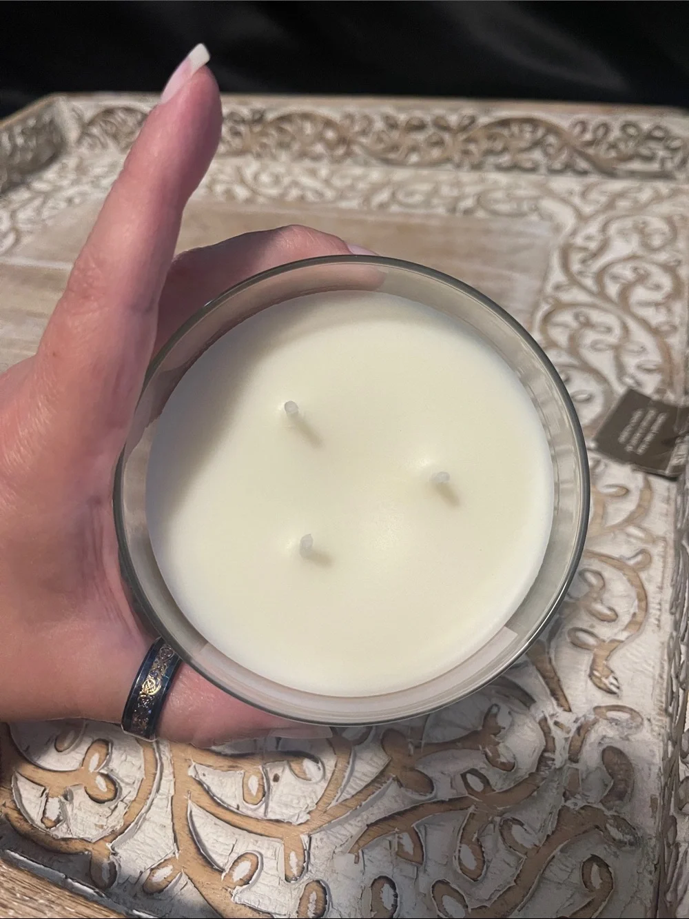 Bath & Body Works Orange Pumpkin Peanut Brittle Soy Candle